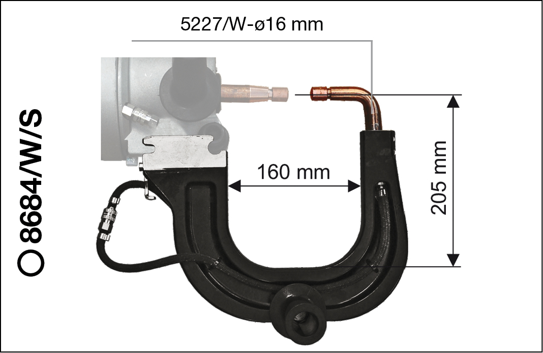 8684WS arms (included)