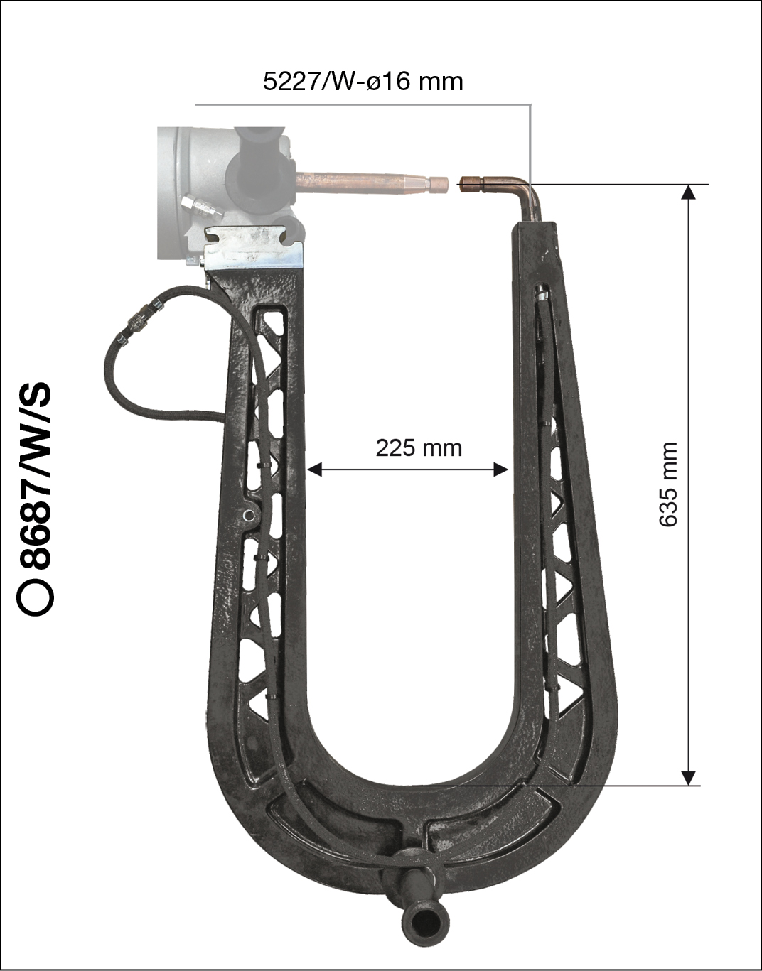 8687WS Long Reach Arms (included)